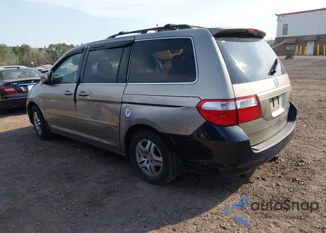 2005 Honda Odyssey Ex-L from USA, damaged, VIN 5FNRL38745B063208